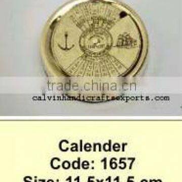 Brass 50 year calender