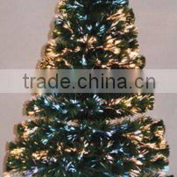 Christmas fiber optic tree with led lights