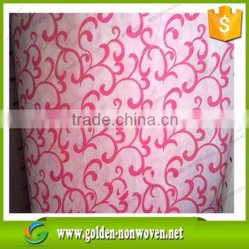 Printed Nonwoven Fabric PP Spunbonded Nonwoven Fabric,Printed Spunbond Fabric China Manufacturer
