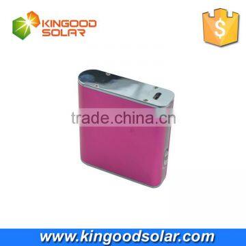 Best Selling Metal Power Bank 7800mah LED Lighting Portable 18650 Battery With Dual Usb Power Bank photo-2