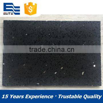 ELT114N black quartz for vanity top and kitchen benchtop