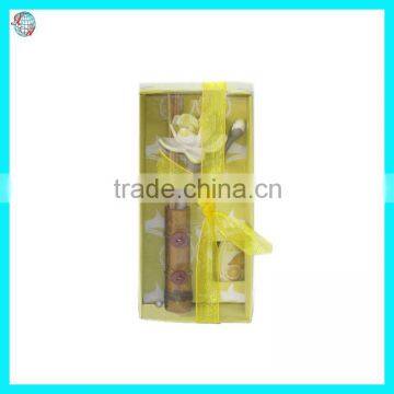 Decorative Ceramic Flower Reed Diffuser With Rattan Sticks