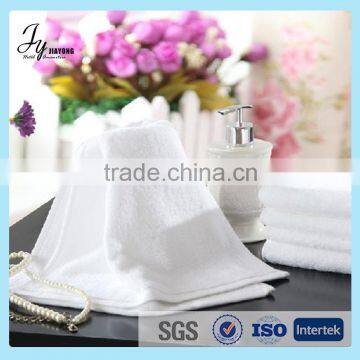 custom made 100% cotton pure white hotel towel