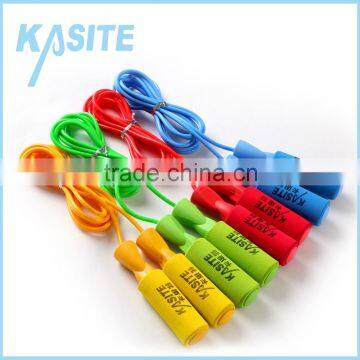 pp handle with foam plastic speed jump rope