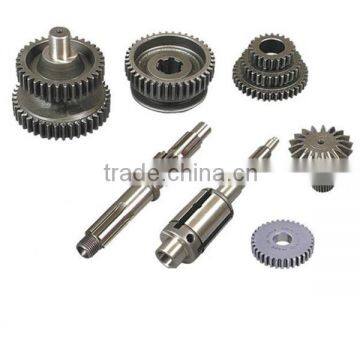 custom precision metal machining CNC lathe machine gear