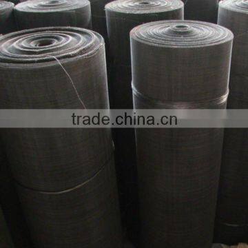 window screen black mesh fabric