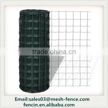 1.7/2.2mm Wire DiaPVC coated Euro Fence used for Green Lawn