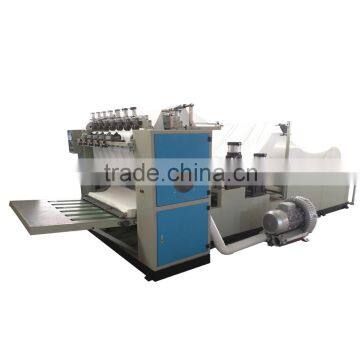 Full automatic facial tissue paper interfolding machine