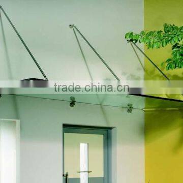 Steel Frame Canopy,garage Canopy,glass Stainless Steel Canopy photo-2