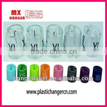 plastic hanger size marker,plastic hanger accessory,plastic hanger sizer