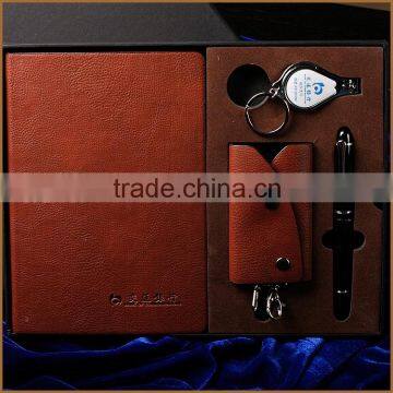 Top grade A4 size notebook gift set with pen