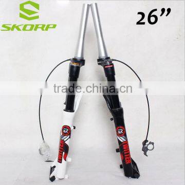 Magnesium Air Suspension MTB Bicycle Fork Cheap Mountain Bike Front Fork