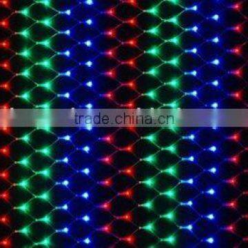 colorful christmas net lights for shopping mall