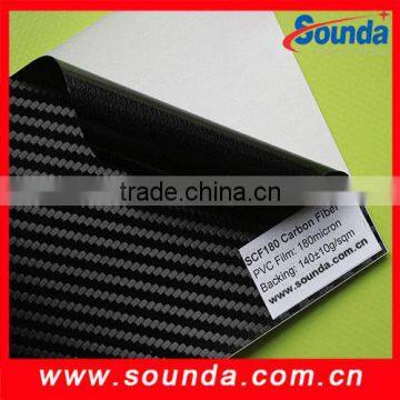 Hot Sale Colored Car Wrap Vinyl Car Wrap Film, 3D Carbon Car Series Sticker photo-2