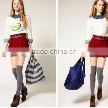 Large Foldable Nylon Shopping Bag With Custom Logo photo-4