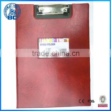 Hot Sale A4 PVC Clip Board For Office Supplies