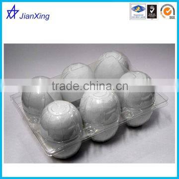 Clear blister plastic egg packaging for egg