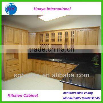 Modern Solid Wooden Kitchen Cabinet