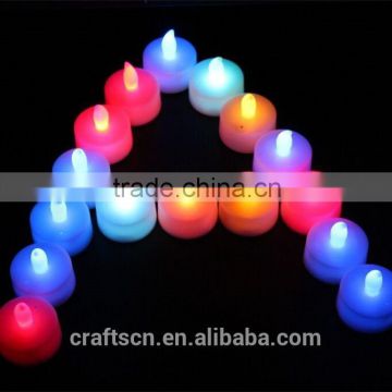 led candle with various colors for choice