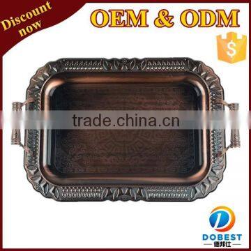 tea tray snack tray stainless steel cupcake tray T239