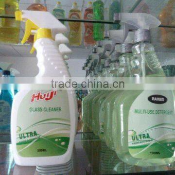 Glass Cleaner with 500ml &1L trigger bottles