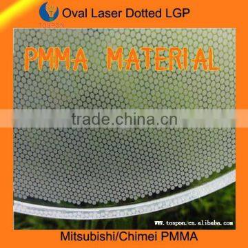 led laser dotted light guide panel Mitsubishi LGP