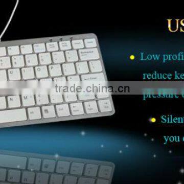 USB Slim keyboard Compatible with window 98/2000/ME/XP/VISTA/Windows