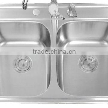 Top-Mount stainless steel kitchen sink