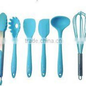 FDA/LFGB Silicone Kitchenwares 6 pieces Utensils Set