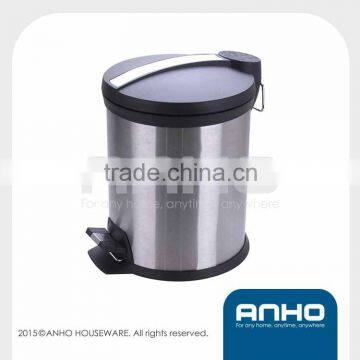 stainless steel pedal bin