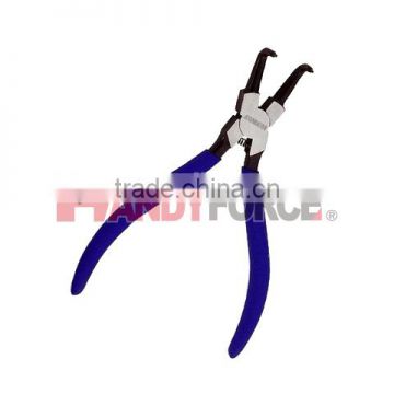 5-1/2" Bent Jaw Internal Circlip Pliers, Pliers and Plastic Cutter of Auto Repair Tools