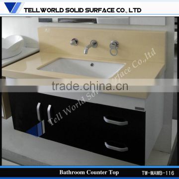 Corian Vanities, Solid Surface Bathroom Counter, Corian Bathroom Cabinetry