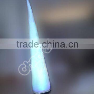 Remote Control Color Led Lighting Inflatable Lighting Cone Decoration/Inflatable Indoor Loghting
