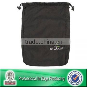 Custom Cheap Polyester Waterproof Recycle Promotional Drawstring Mini Money Bag, Laundry Bag, Backpack Bag