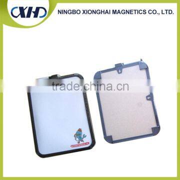 White Board With Plastic Round Corner Frame