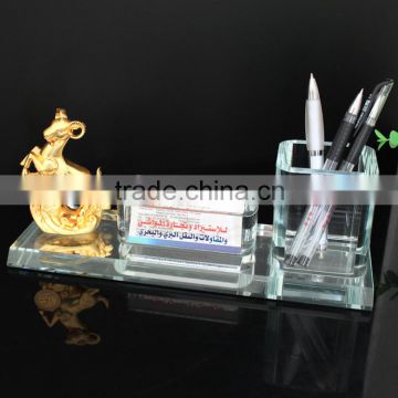 2016 new arrival crystal office table decoration items