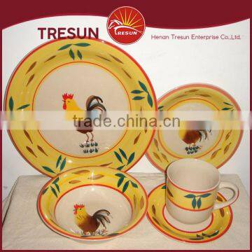 Hot Design 30pcs Hanpainted Ceramic Dinnerset Made in China photo-4