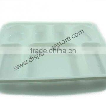 disposable plastic white plate, white party plate