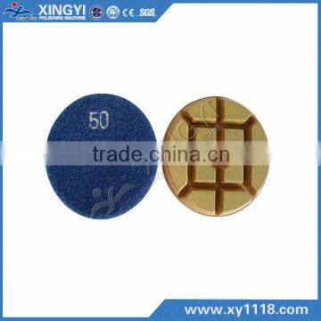 Diamond buffing disc resin pads for stone floor