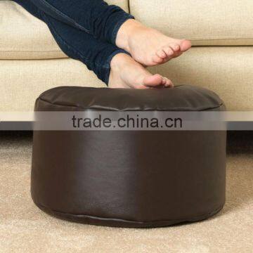 Bean Bag Footstool Footrest Faux Leather