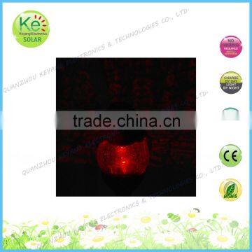 Polyresin With Glass Ball Street Path Solar Light photo-5