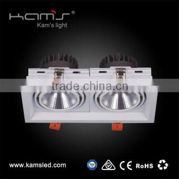 Best selling recessed downlight adjustable led lamp CRI Ra80 led downlight 40W