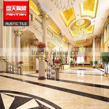 Full polished marble tiles floor ceramic porcelain 60 x 60cm home lobby marble flooring design in guangzhou