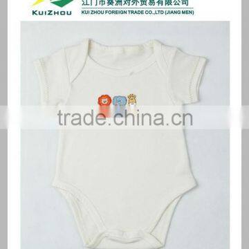 100% Cotton Embroidery Plain White Baby Cloths