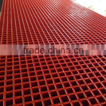 vinyl ester resin fiberglass grating in orange color