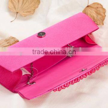 Beautiful Ladies Satin Handmade Beaded Handbag photo-5