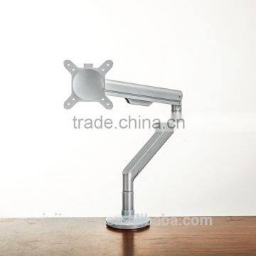 Single Desk Clamp Adjustable Lcd Laptop Monitor Arm / Stand Vesa Mount Monitor Arm Flexible Swing Arm photo-6