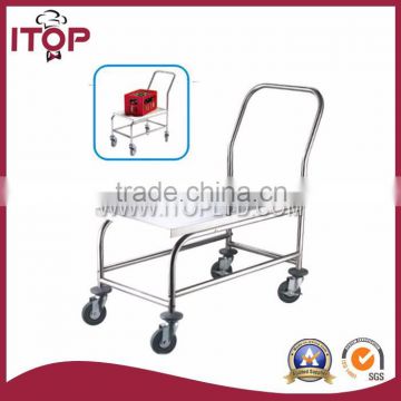 stainless steel multi-fuction folding hand cart