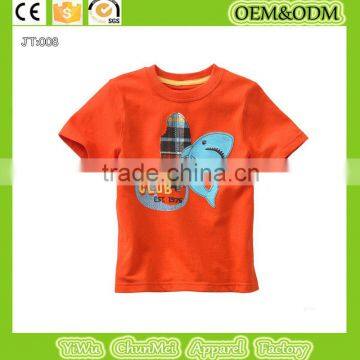 2015 new Animal child t-shirt Dolphin t-shirt kids Dolphin t-shirt 100% cotton t-shirt boys t-shirt kids t-shirt