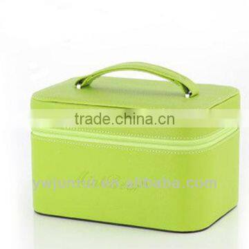 Brand designer hot sale pink two size stitiching travel candy cosmetic bags